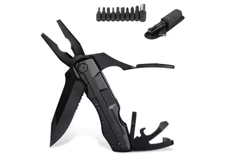 Multifunctional Knife Pliers Outdoor Home Portable Outdoor Survival Folding Knife Plier Screwdriver Hand Tool Car Emergency Tool 1420