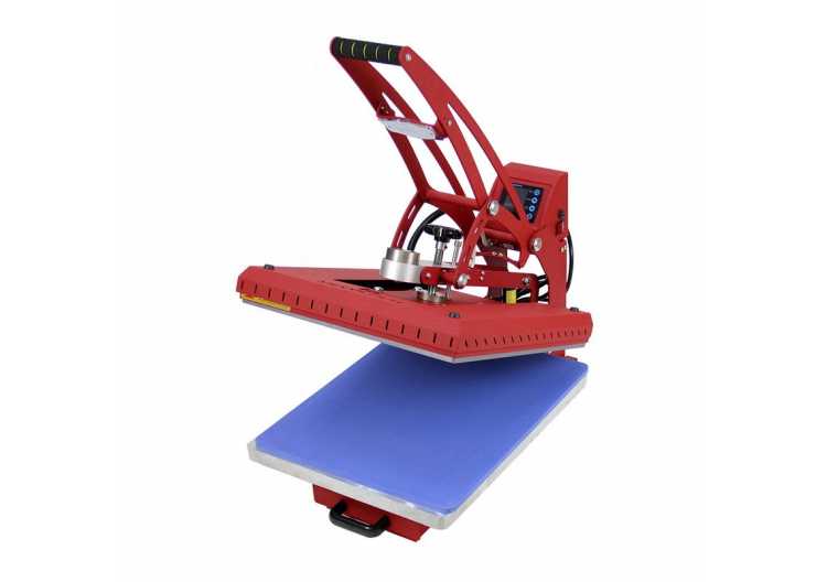 Auto-Open Heat Press Machine With Slide-Out Drawer 40x50cm
