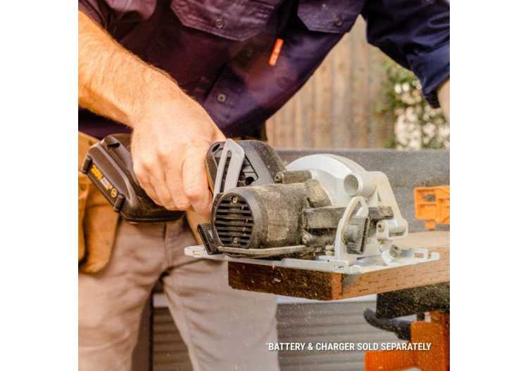 20V WORXSAW 4.5" CORDLESS COMPACT CIRCULAR SAW WITH BRUSHLESS MOTOR - TOOL ONLY
