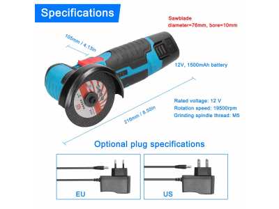 12V Cordless Electric Angle Grinder 19500rpm Lithium Battery Mini Polishing Grinding Machine Diamond Cutting Power Grinder 1420