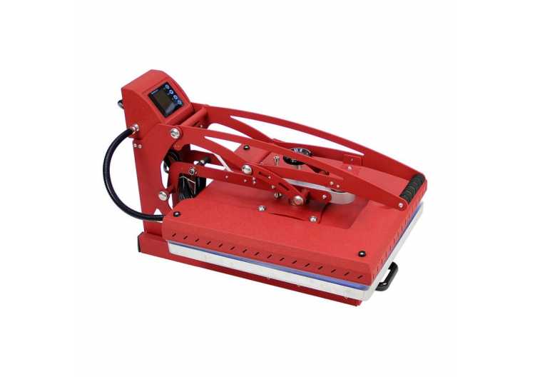 16x20 Auto Open Heat Press Machine With Slide-Out Drawer For Tshirt Printing