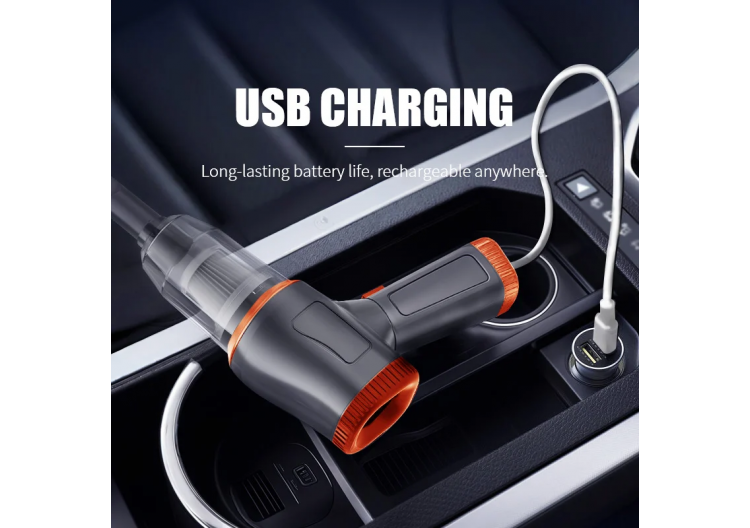 Car Wireless Vacuum Cleaner Strong Suction Handheld Wet Dry Auto Vacuum Home & Car Dual Use Mini Vacuum Cleaner Home Appliance 6