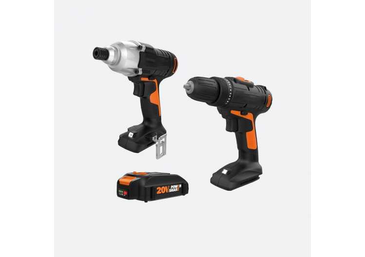 20V 2PC DRILL AND IMPACT DRIVER COMBO KIT