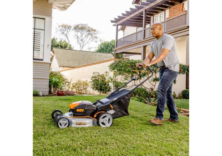 40V 20" CORDLESS PUSH LAWN MOWER