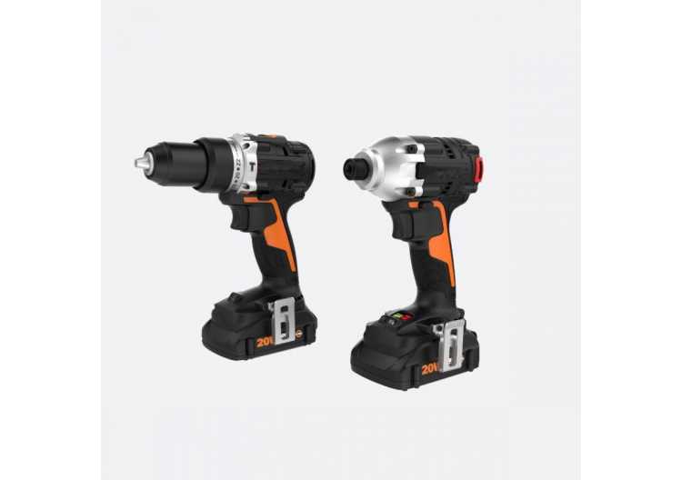 20V IMPACT DRIVER  HAMMER DRILL COMBO KIT