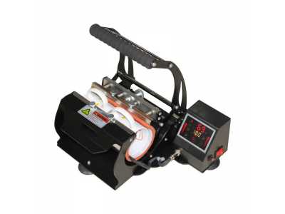 22oz Mug Printing Press Machine Cup Logo Transfer Double Station